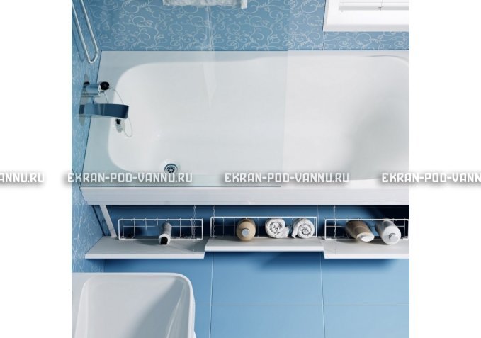 Откидной экран из МДФ Soft Alavann 170 см – купить по цене 9200 руб. в интернет-магазине в городе Красноярск картинка 4