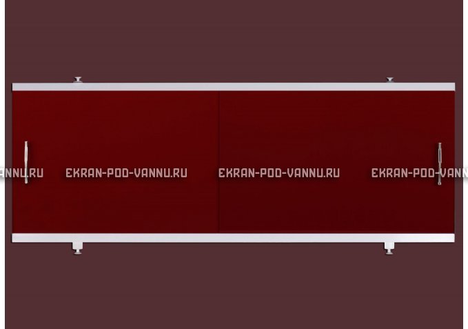 Экран EUROPLEX Универсал бордо под трубы – купить по цене 6250 руб. в интернет-магазине в городе Красноярск картинка 1