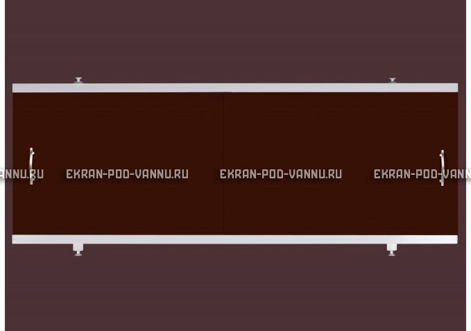 Экран EUROPLEX Универсал шоколад под трубы – купить по цене 6250 руб. в интернет-магазине в городе Красноярск картинка 1