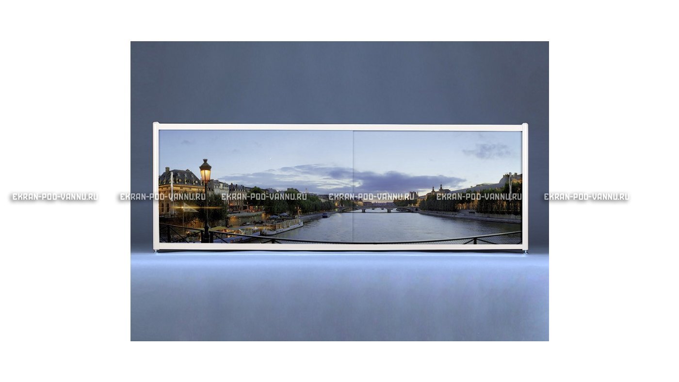 Раздвижной ФОТО экран - Evening city – купить по цене 8500 руб. в интернет-магазине в городе Красноярск картинка 6