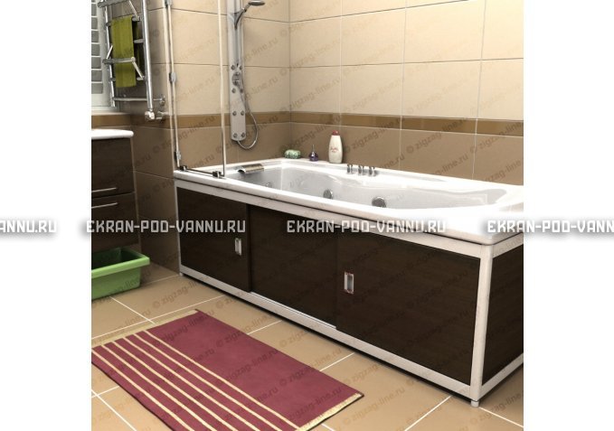 Экран из МДФ EMMY Монро 130 в алюминиевой раме – купить по цене 6750 руб. в интернет-магазине в городе Красноярск картинка 15