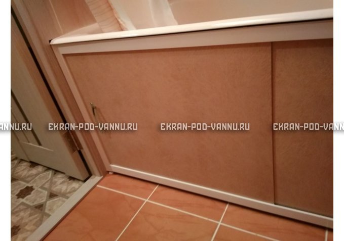 Раздвижной экран EUROPLEX Комфорт бежевый – купить по цене 6750 руб. в интернет-магазине в городе Красноярск картинка 2