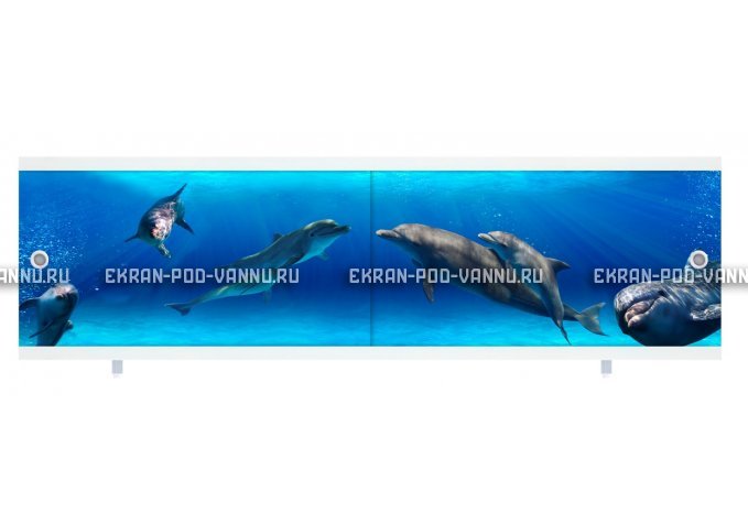 Экран МетаКам Ультралегкий 150 и 170 Дельфины – купить по цене 1590 руб. в интернет-магазине в городе Красноярск картинка 2