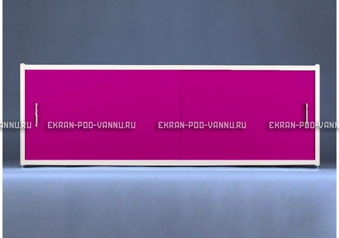 Экран раздвижной EUROPLEX Комфорт фиолетовый – купить по цене 6250 руб. в интернет-магазине в городе Красноярск картинка 1