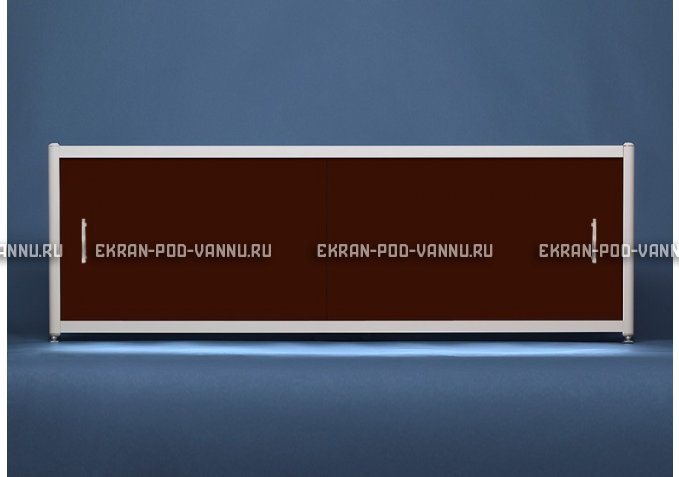 Раздвижной экран EUROPLEX Комфорт шоколад – купить по цене 6750 руб. в интернет-магазине в городе Красноярск картинка 1