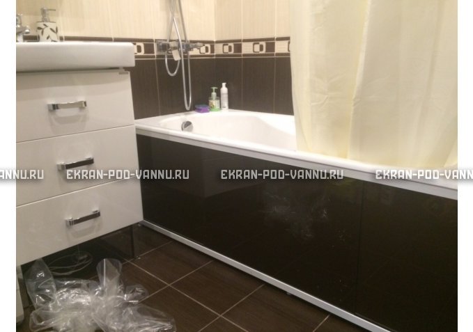 Раздвижной экран EUROPLEX Комфорт шоколад – купить по цене 6750 руб. в интернет-магазине в городе Красноярск картинка 3