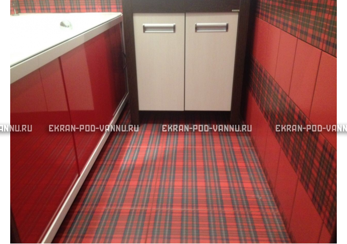 Экран раздвижной EUROPLEX Комфорт красный – купить по цене 6250 руб. в интернет-магазине в городе Красноярск картинка 3