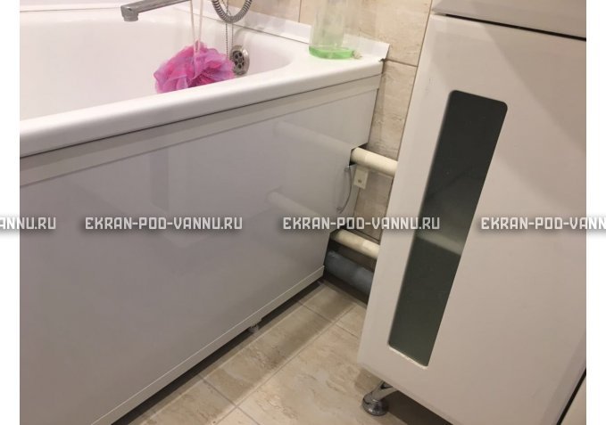 Экран под трубы EUROPLEX Универсал белый высокий – купить по цене 6550 руб. в интернет-магазине в городе Красноярск картинка 1