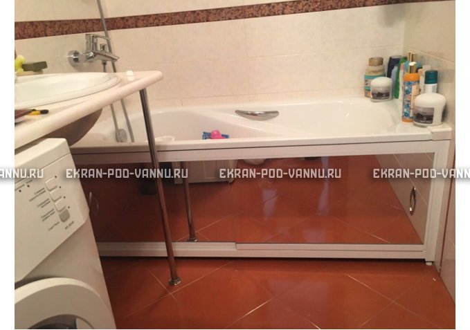 Раздвижной экран EUROPLEX Роликс Зеркальный – купить по цене 9700 руб. в интернет-магазине в городе Красноярск картинка 10