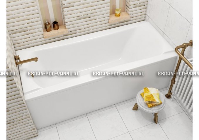 Акриловая ванна Relisan Loara 180x80 – купить по цене 23580 руб. в интернет-магазине в городе Красноярск картинка 1