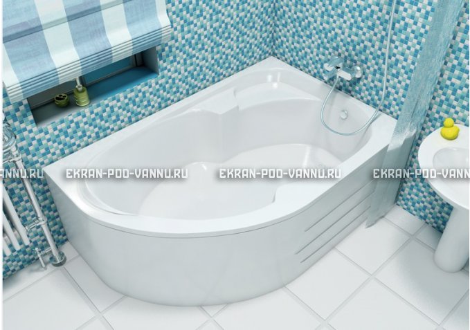 Акриловая ванна Relisan Sofi 170x105 – купить по цене 23480 руб. в интернет-магазине в городе Красноярск картинка 1