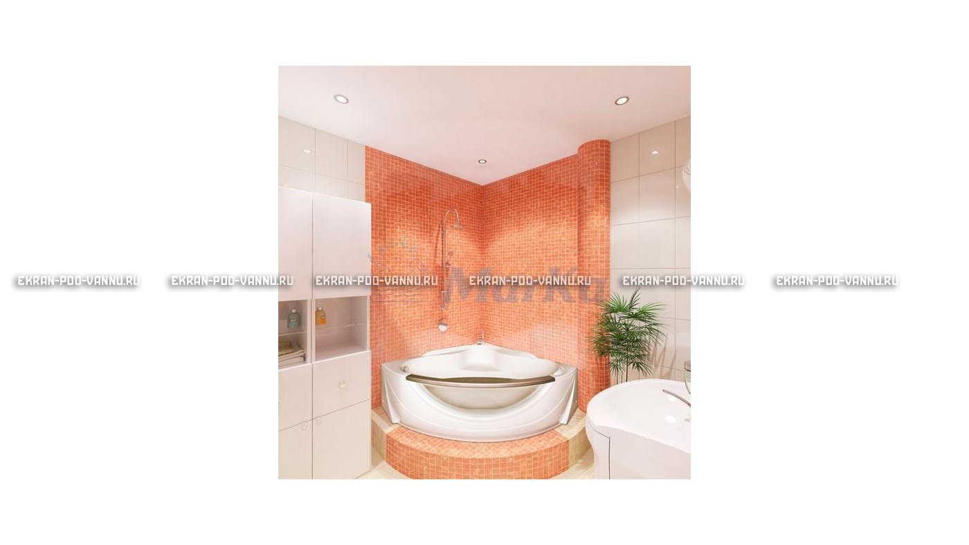 Акриловая ванна 1MarKa Grand Luxe 155х155 – купить по цене 39827 руб. в интернет-магазине в городе Красноярск картинка 15
