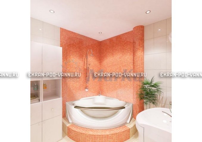 Акриловая ванна 1MarKa Grand Luxe 155х155 – купить по цене 39827 руб. в интернет-магазине в городе Красноярск картинка 4