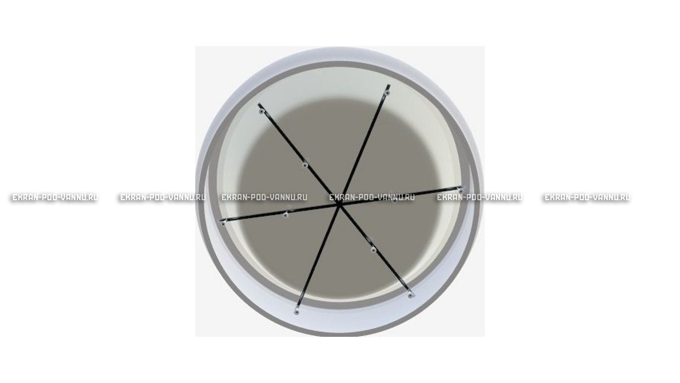 Акриловая ванна 1MarKa Omega 180x180  – купить по цене 42450 руб. в интернет-магазине в городе Красноярск картинка 12