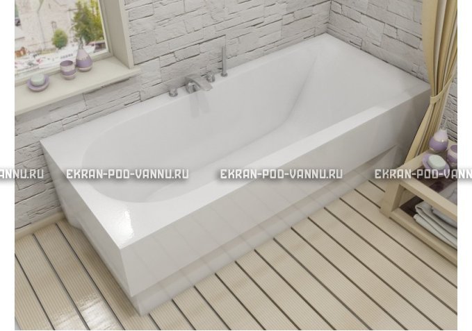 Акриловая ванна Vayer Boomerang 1800x800 – купить по цене 45420 руб. в интернет-магазине в городе Красноярск картинка 1