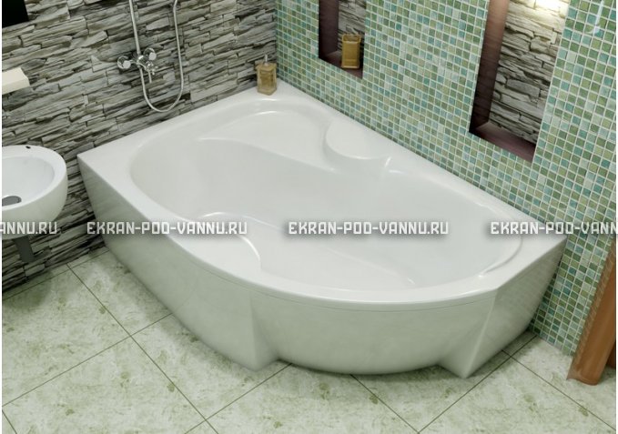Акриловая ванна Vayer Azalia 160x105 – купить по цене 28220 руб. в интернет-магазине в городе Красноярск картинка 1
