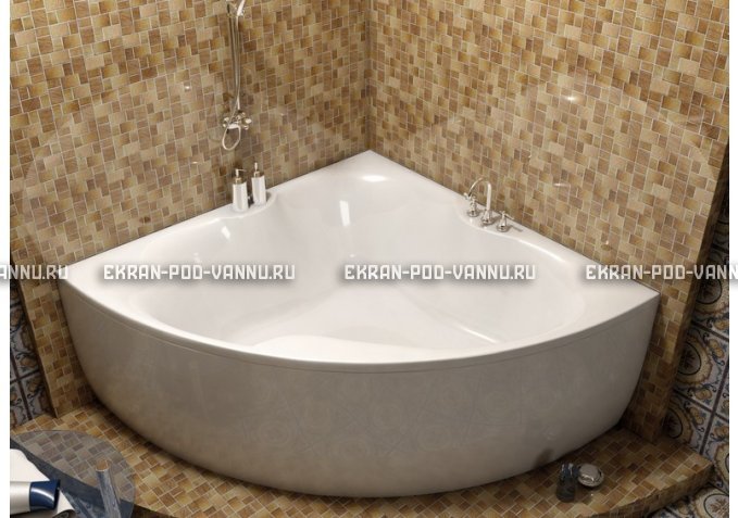 Акриловая ванна Vayer Iryda 150x150 – купить по цене 39550 руб. в интернет-магазине в городе Красноярск картинка 1