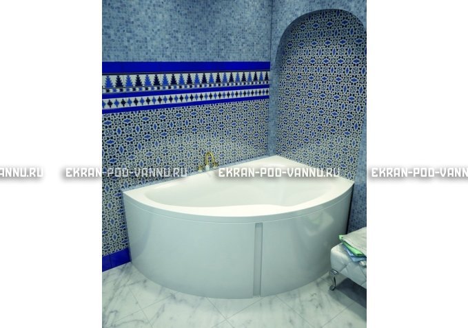 Акриловая ванна Vayer Ismena 160x105 – купить по цене 28350 руб. в интернет-магазине в городе Красноярск картинка 1