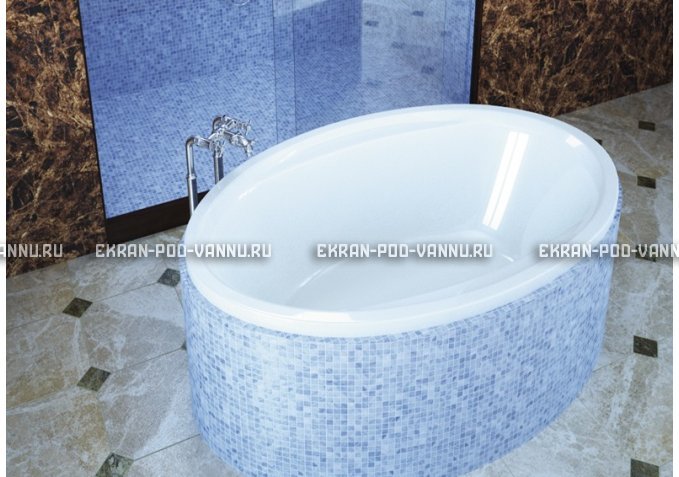 Акриловая ванна Vayer Opal 180x120 – купить по цене 33850 руб. в интернет-магазине в городе Красноярск картинка 1