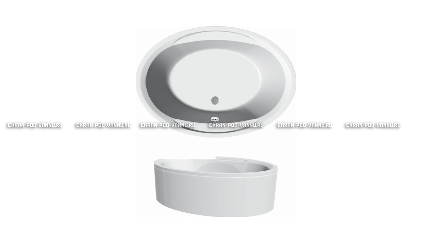 Акриловая ванна Vayer Opal 180x120 – купить по цене 33850 руб. в интернет-магазине в городе Красноярск картинка 12