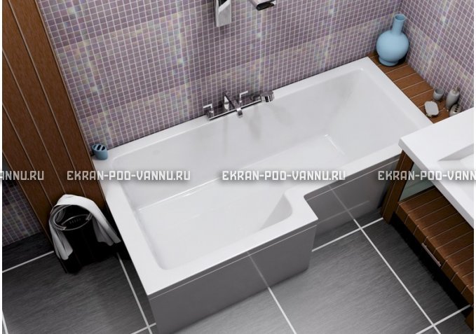 Акриловая ванна Vayer Options 170х70/85 – купить по цене 24110 руб. в интернет-магазине в городе Красноярск картинка 1