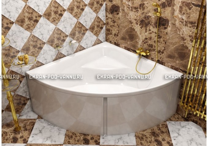 Акриловая ванна Vayer Persefona 140x140 – купить по цене 25230 руб. в интернет-магазине в городе Красноярск картинка 1