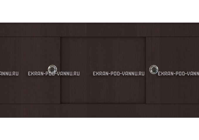 Экран под ванну купе VOD-OK 1500 венге – купить по цене 5390 руб. в интернет-магазине в городе Красноярск картинка 2