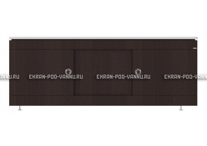 Экран под ванну купе VOD-OK 1500 венге – купить по цене 5390 руб. в интернет-магазине в городе Красноярск картинка 1