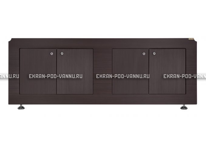 Экран VOD-OK Олимп 170 распашной - Венге – купить по цене 5690 руб. в интернет-магазине в городе Красноярск картинка 1