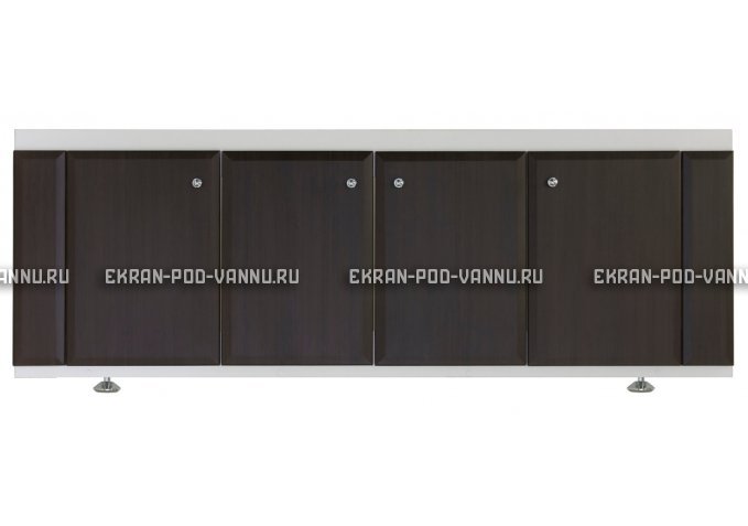 Экран распашной МДФ 150 - Венге – купить по цене 3170 руб. в интернет-магазине в городе Красноярск картинка 2