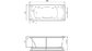 Акриловая ванна Relisan Loara 180x80 – купить по цене 23580 руб. в интернет-магазине в городе Красноярск картинка 8