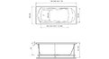Акриловая ванна Relisan Tamiza 170x70 – купить по цене 18750 руб. в интернет-магазине в городе Красноярск картинка 17