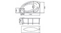 Акриловая ванна 1MarKa Julianna 170x100 – купить по цене 21320 руб. в интернет-магазине в городе Красноярск картинка 13