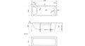 Акриловая ванна 1MarKa Modern 120x70 – купить по цене 7600 руб. в интернет-магазине в городе Красноярск картинка 17