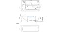 Акриловая ванна 1MarKa Modern 150x70 – купить по цене 9210 руб. в интернет-магазине в городе Красноярск картинка 17