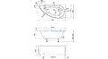 Акриловая ванна 1MarKa Piccolo 150х75 – купить по цене 11310 руб. в интернет-магазине в городе Красноярск картинка 25