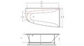 Акриловая ванна Vayer Boomerang 180x100 – купить по цене 53030 руб. в интернет-магазине в городе Красноярск картинка 18
