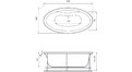 Акриловая ванна Vayer Beta 194x100 – купить по цене 56340 руб. в интернет-магазине в городе Красноярск картинка 17